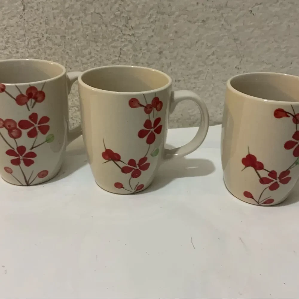 Pier 1 imports 3 pc Coffee Cup Mug Set